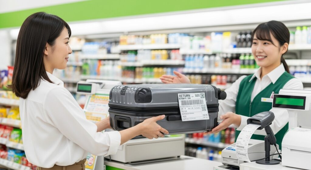 基本的なスーツケース返却方法