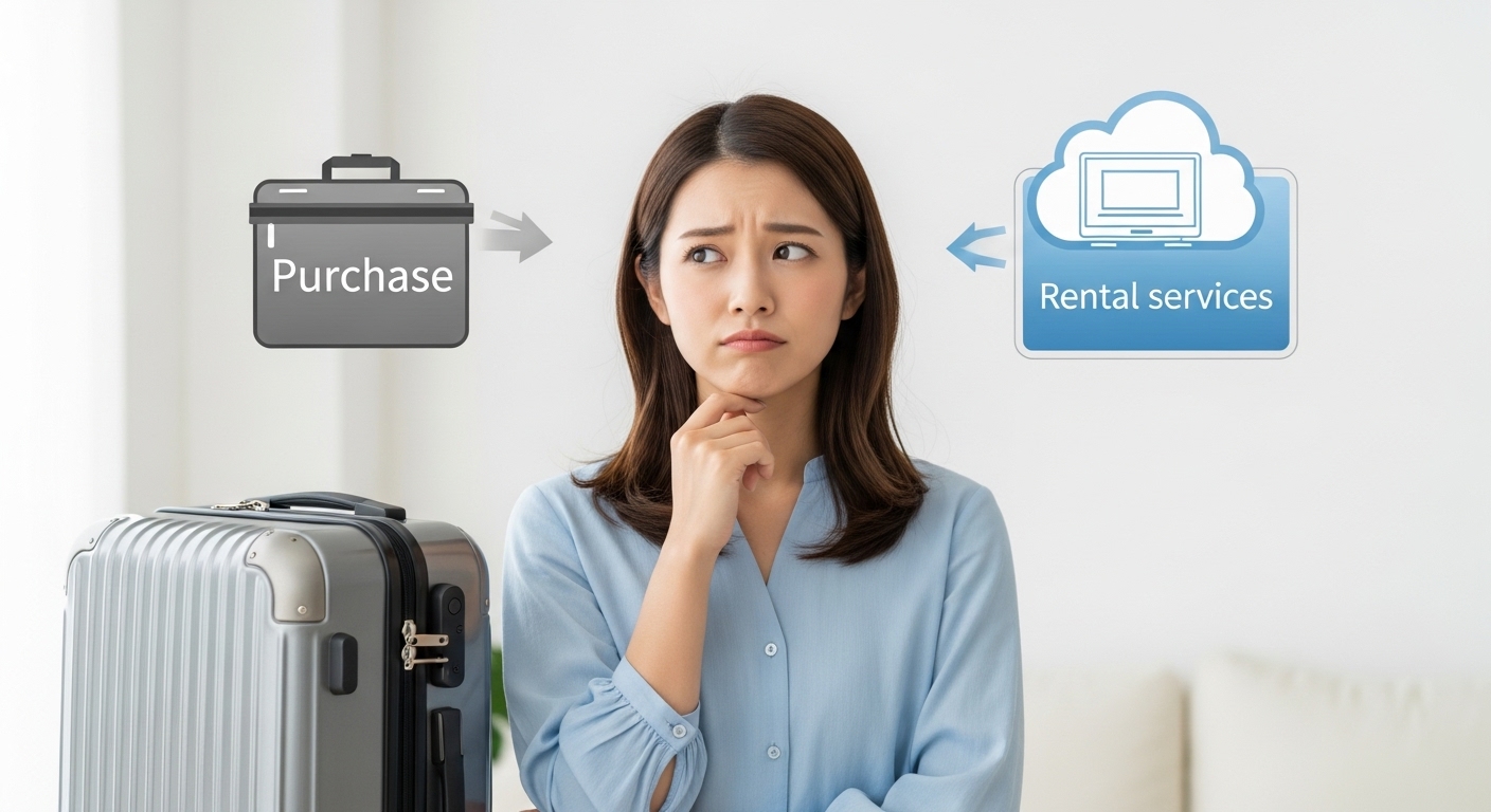 スーツケースのレンタルってどうなの？後悔しない選び方と賢い利用術