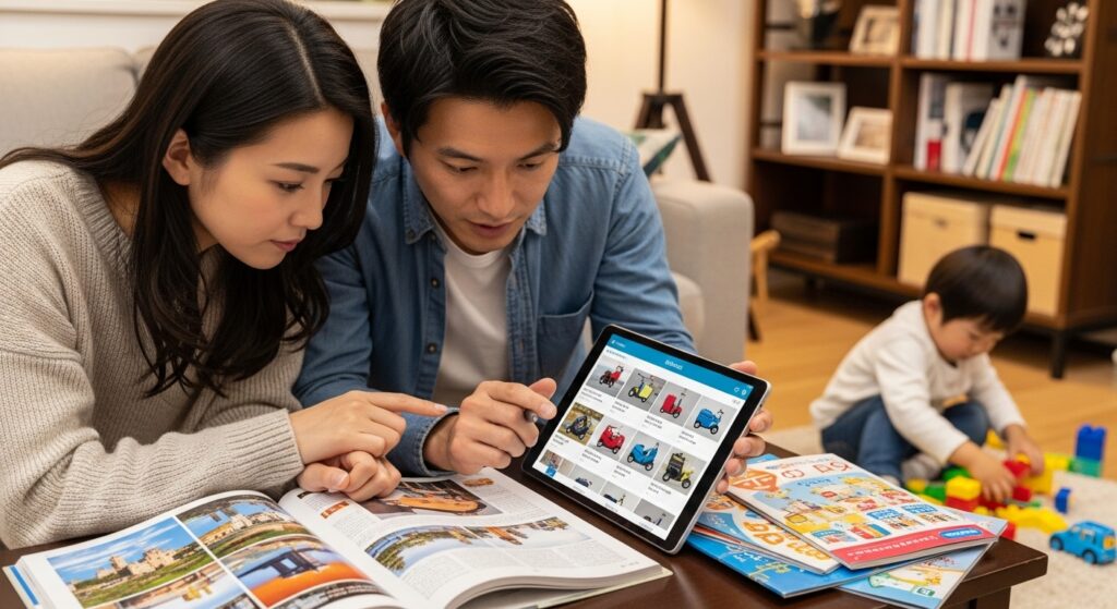 ベビーカーになるスーツケースをレンタルする前に知っておきたいこと