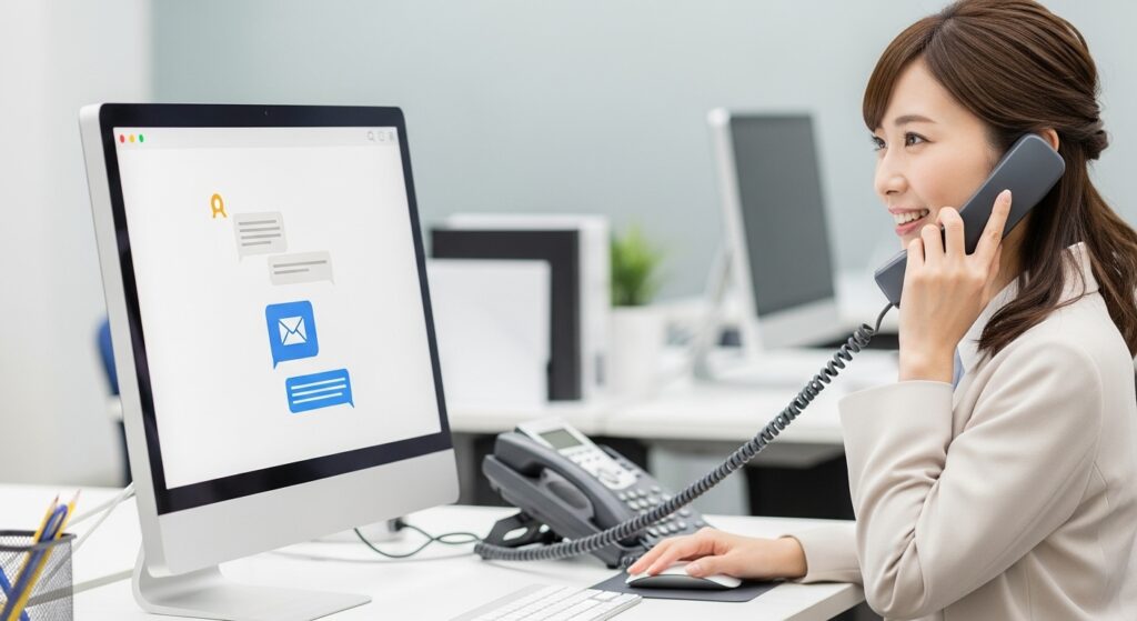 問い合わせ方法とサポート体制