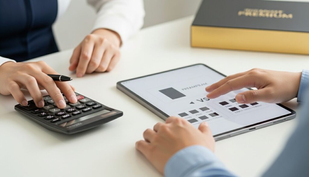 購入時の本体価格と支払い方法