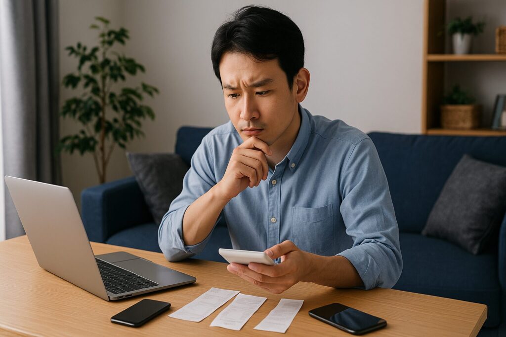 レンタルサービス3社の料金を比較