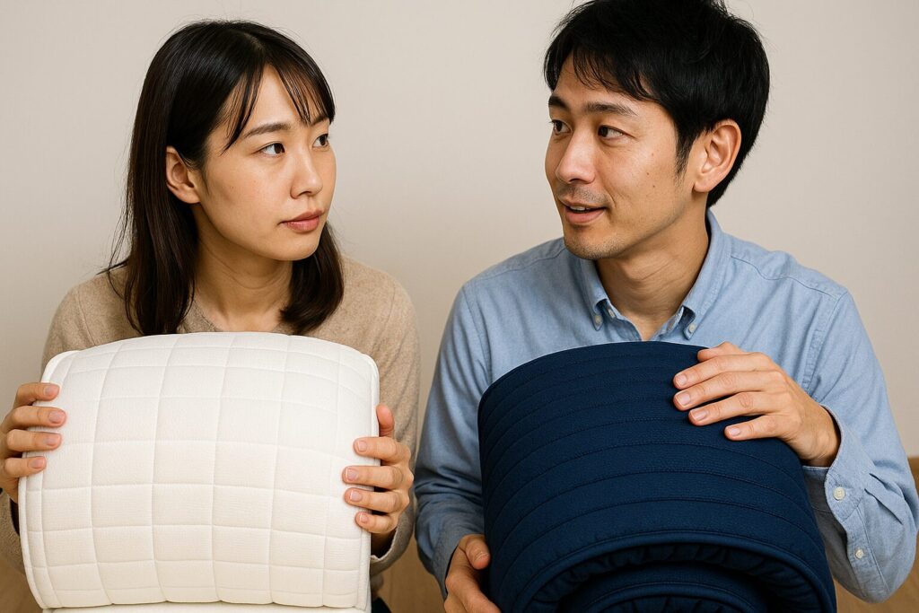 エアウィーヴの「お試し」と「レンタル」の違い