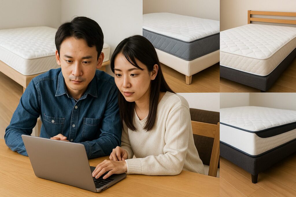 他社のマットレスとレンタルサービスを比較してみた