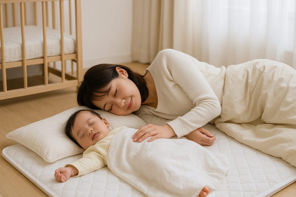 西川のベビー布団もレンタルできる