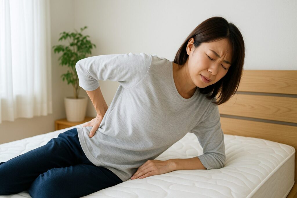 腰痛対策向けのマットレスもレンタル可能