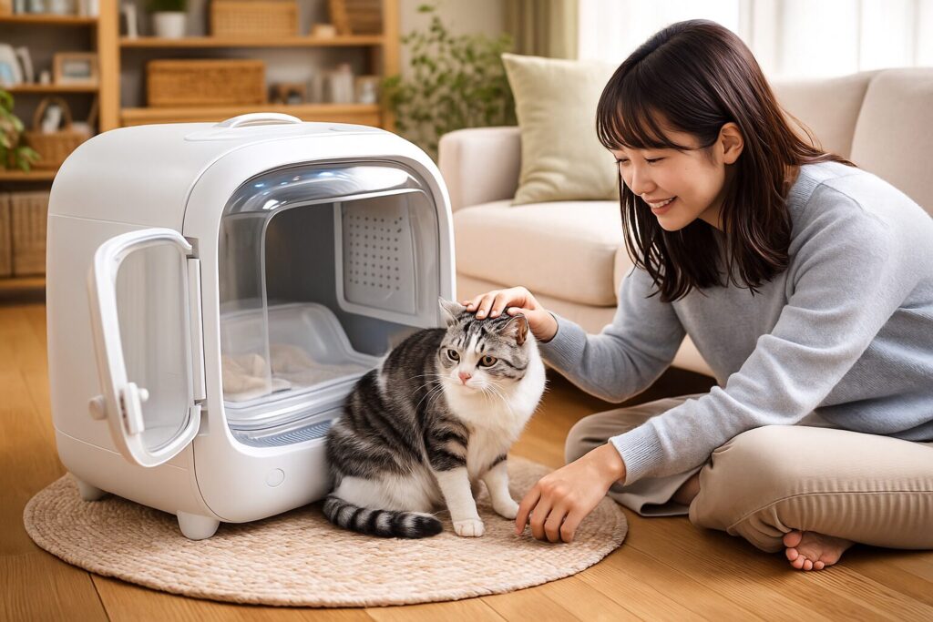 嫌がる猫への慣らし方と使い方