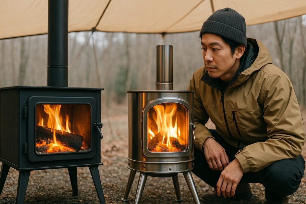 薪ストーブの種類による暖かさの違い