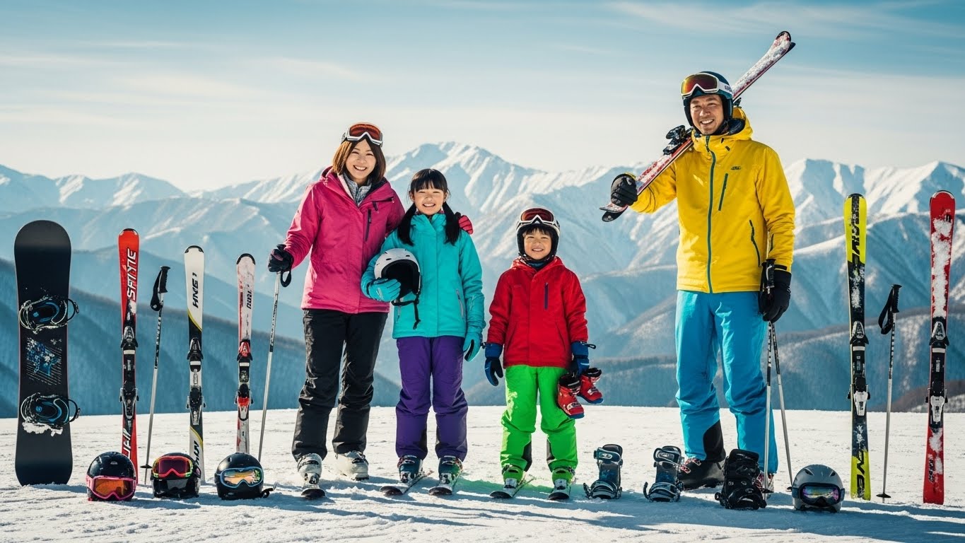 ススキー(スノボ)のシーズンレンタルの評判とサービスの賢い使い方