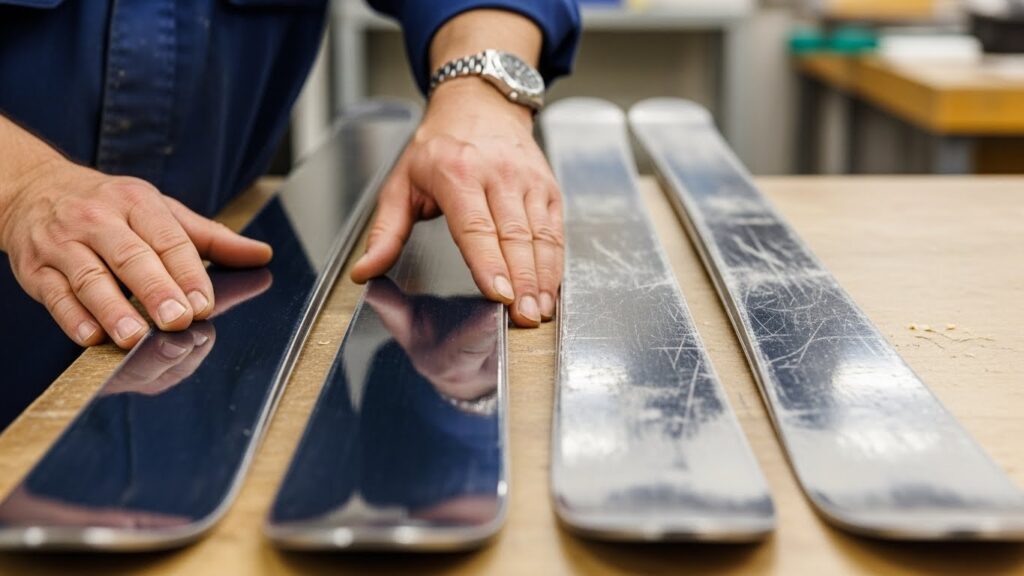 傷の状態やメンテナンス品質を確認