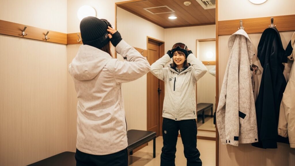 レンタルでかわいいスノボウェアを選ぶ