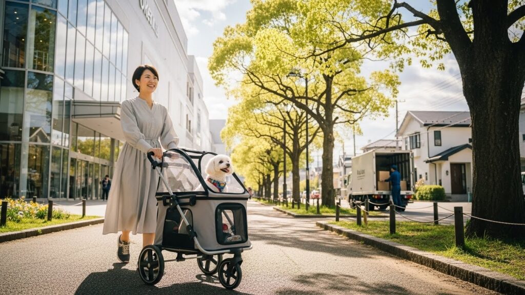 ペットカートを一日だけレンタルできる?現地貸出や配送サービスの選び方