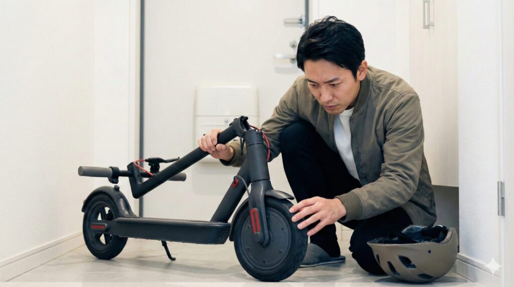 電動キックボードを1ヶ月レンタルする際の注意点