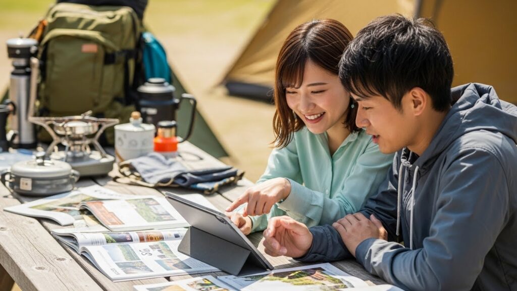 キャンプ用品をレンタルで安い金額に抑える方法