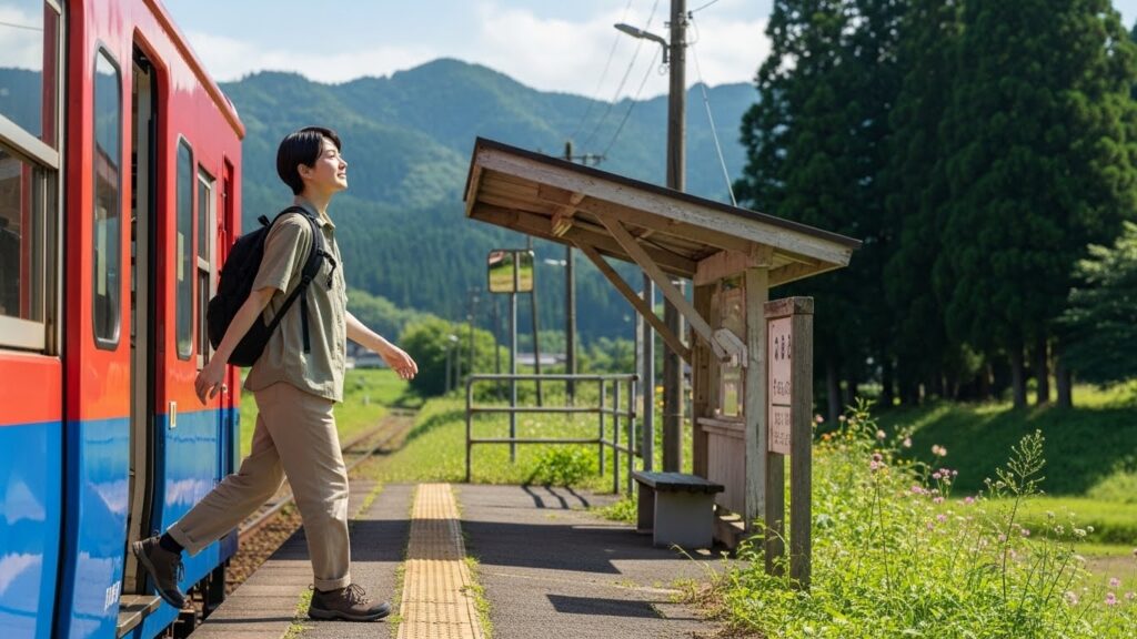 キャンプ場直送を利用して手ぶらで電車移動する魅力