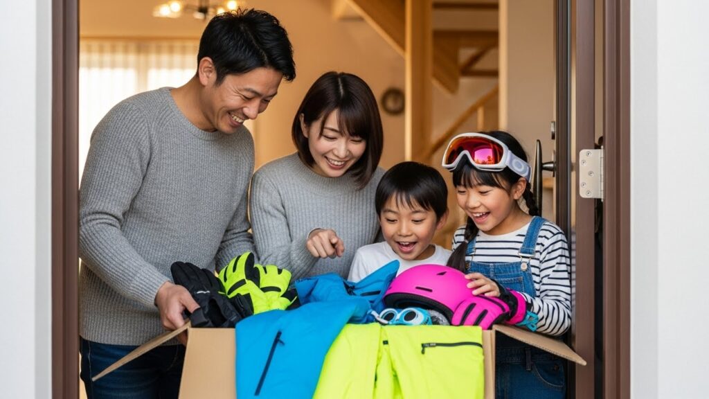スキーウェアのレンタルは宅配がおすすめな理由と上手な使い方