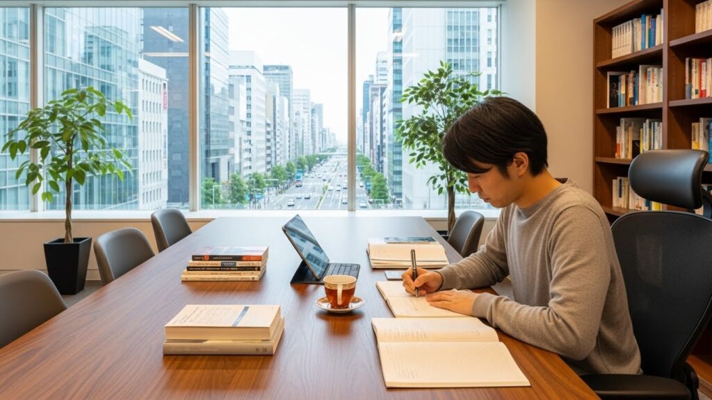 名古屋の駅近で静かに学習に没頭できる施設
