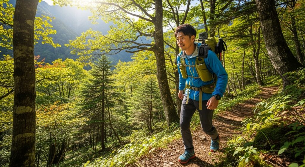 モノカリのアクションカメラは評判通り使い勝手がよい