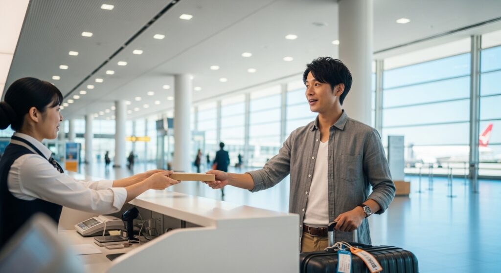モノカリの空港受け取りで荷物の少ない旅行ができる