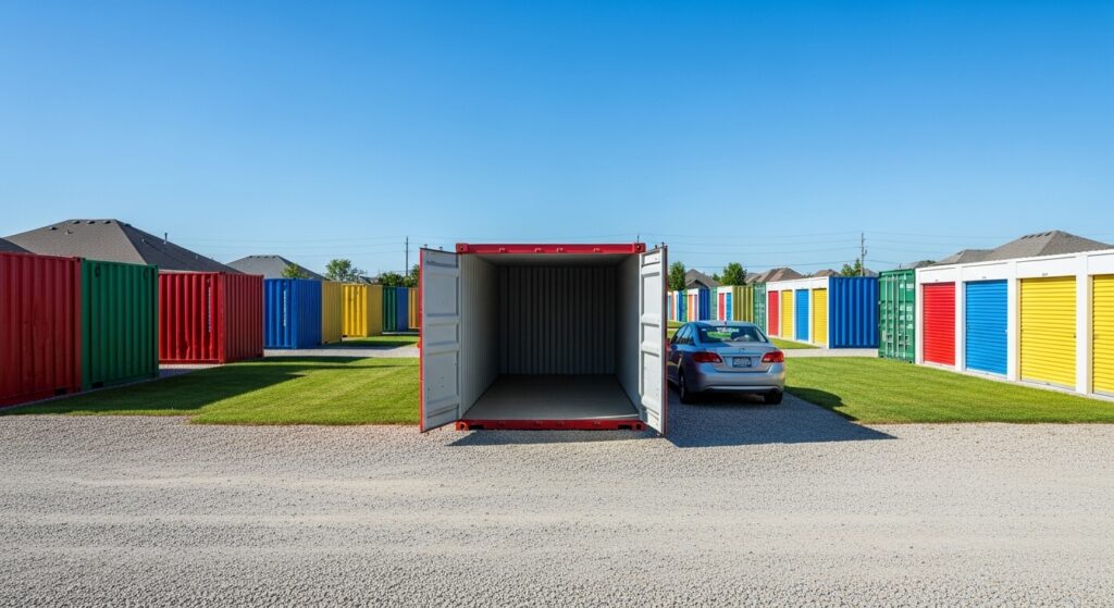 屋外型レンタル倉庫の料金と特徴