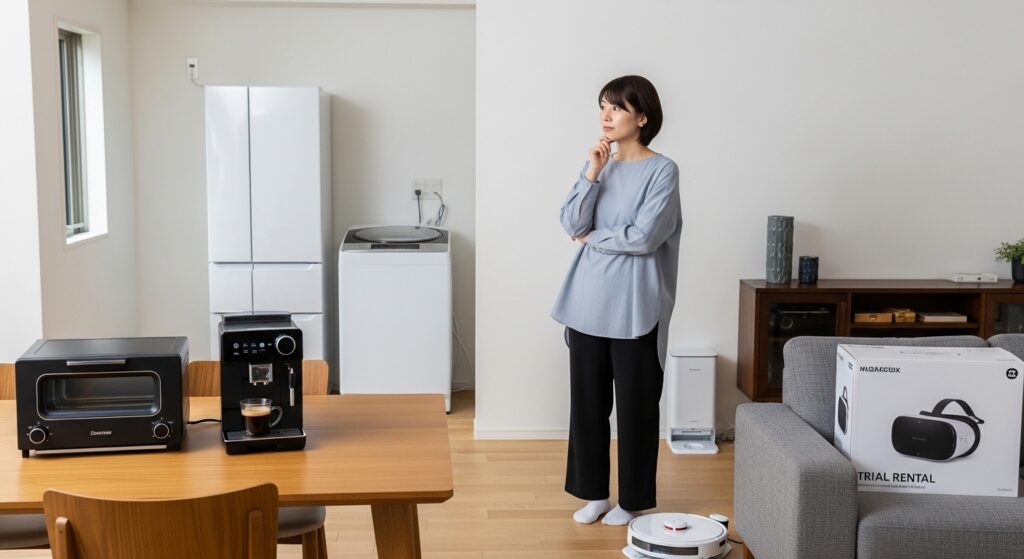 家電レンタルにはどんな種類があるの？