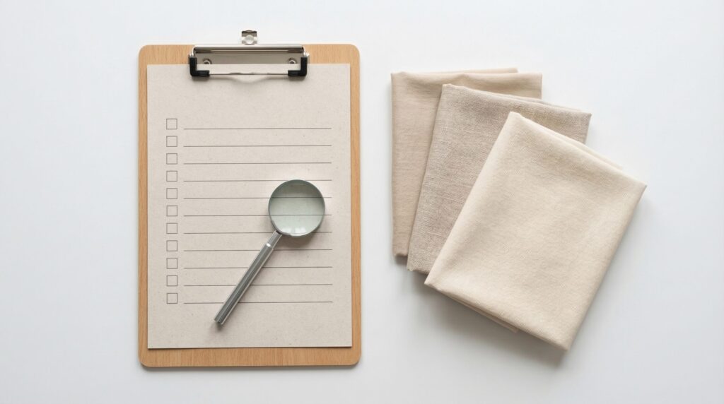 ダニやアレルギーが心配なときの確認方法