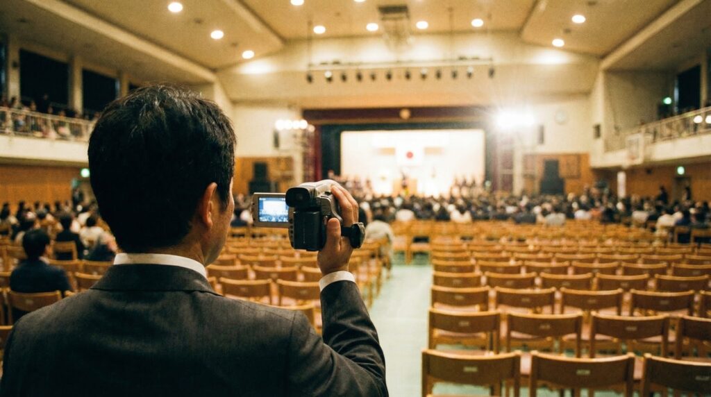 レンタルしたビデオカメラの到着から卒園式撮影・返却までの流れ