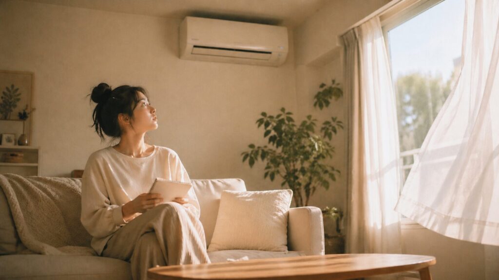 レンタルで家庭用エアコンを選ぶ時に料金以外にも気にしたいポイント